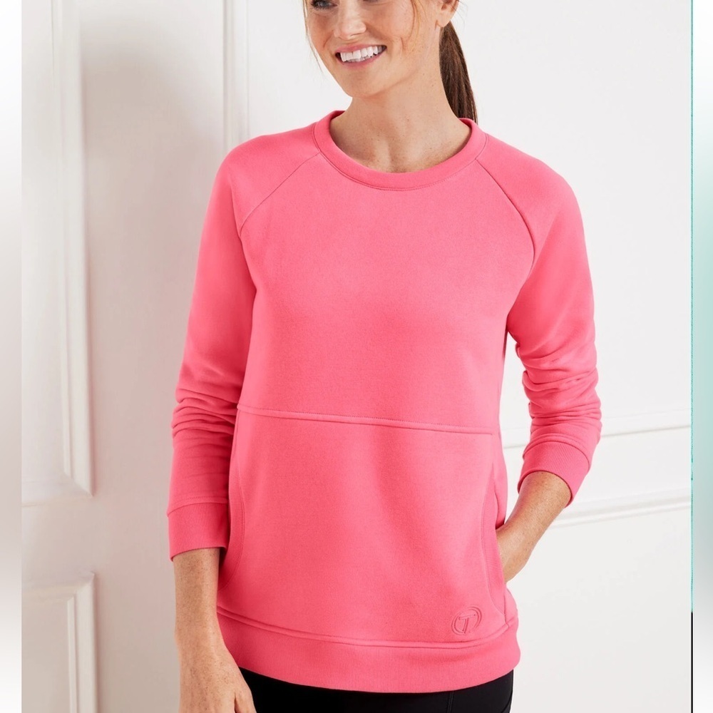 Talbots Vibrant Pink Pullover